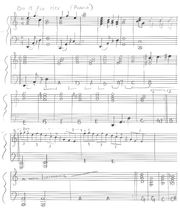 Do It For Her Piano Lead Sheet