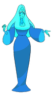 Blue Diamond's palette when surrounded by her aura in the mindscape from "Reunited"