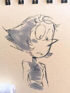 Pearl drawing by Jesse Zuke