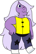 Amethyst wearing a lifejacket in "Chille Tid"