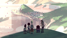 Lars and the cool kids hill scene