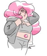 Casual Rose Quartz sketch