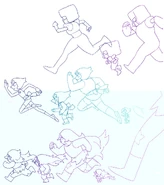 Promo sketches by Jane Bak.