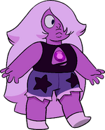 Amethyst's palette upclose with Spinel's Injector.