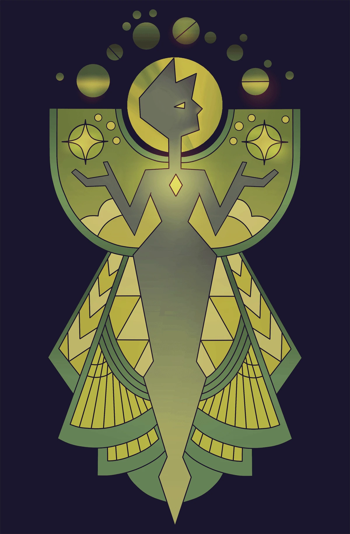 yellow diamond heels