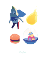 Цветовые ключи к серии Onion Trade