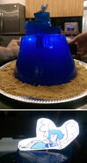 A GIANT JELLO TOWER INTO SPACE!!!!!!!! by Christy Cohen