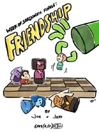 "Friend Ship" promo art by Joe Johnston