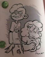 Lars and Sadie stevenuniverseartbook2