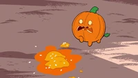 Pumpkin terrified of Steven