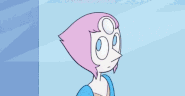 An embarrassed Pearl