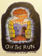 "On the Run" promo art by Joe Johnston