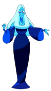 Blue Diamond's palette while inside White Diamond's Ship, as seen in "Change Your Mind"