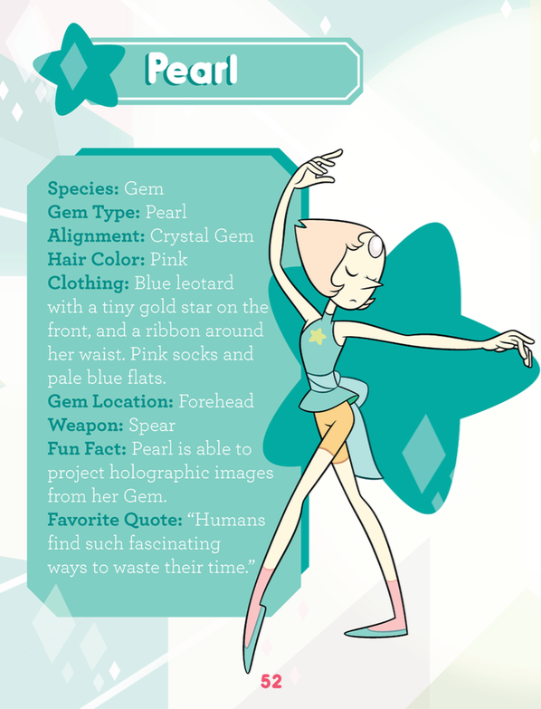 Pearl - Steven Universe. In the episode We Need to Talk, it is made very  apparent that Pearl has …