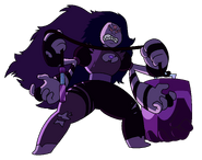 Sugilite's palette when backlit at dawn from "Coach Steven".