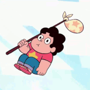 Steven flying gif