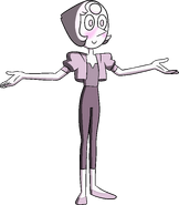 Pearl's design when blushing inside White Diamond's Ship, as seen in "Change Your Mind".