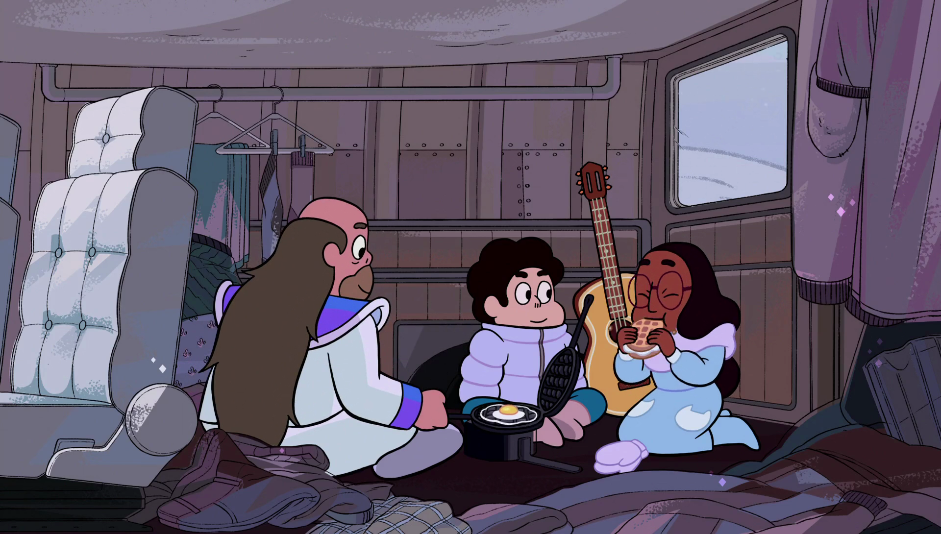 NEW Steven Universe Future, Steven Plays In The Snow