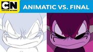 Animatics vs Final Animation Steven Universe the Movie Cartoon Network