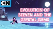 Evolution of Steven and the Crystal Gems Steven Universe Cartoon Network