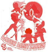 "Laser Light Cannon" promo art