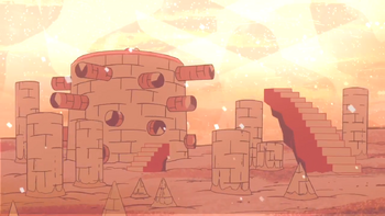 Steven's Lion Sand Landscape