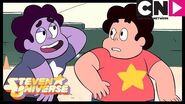 Steven Universe Amethyst Shapeshifts into Steven and Pearl Cat Fingers Cartoon Network