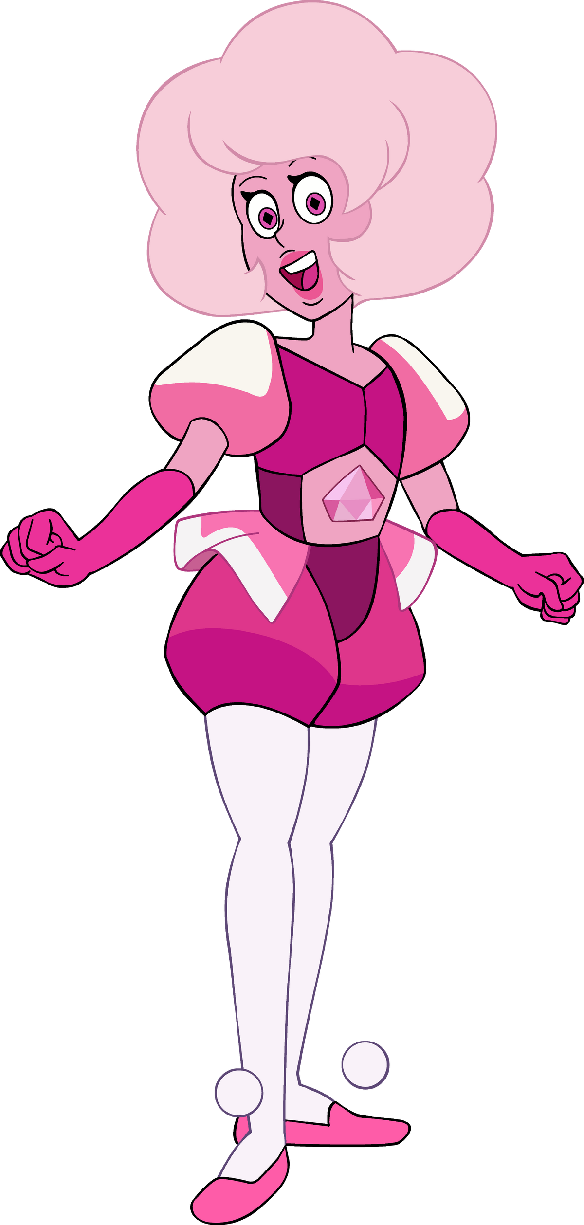 Pink diamond and white diamond sale