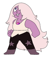 Amethyst's previous palette while at the Beta Kindergarten