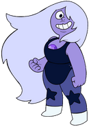 Amethyst's color palette inside of the Moon Base