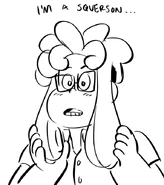 Ronaldo as a squid person by Danny Cragg