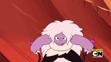 Amethyst's whiplash spin dash.