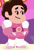 Steven in "Pink Diamond's" outfit as seen in Unleash the Light