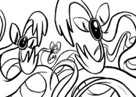 Vine Monsters by Kyrope