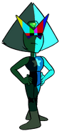 SMPTE color bar Peridot from Steven's nightmare in "In Dreams".