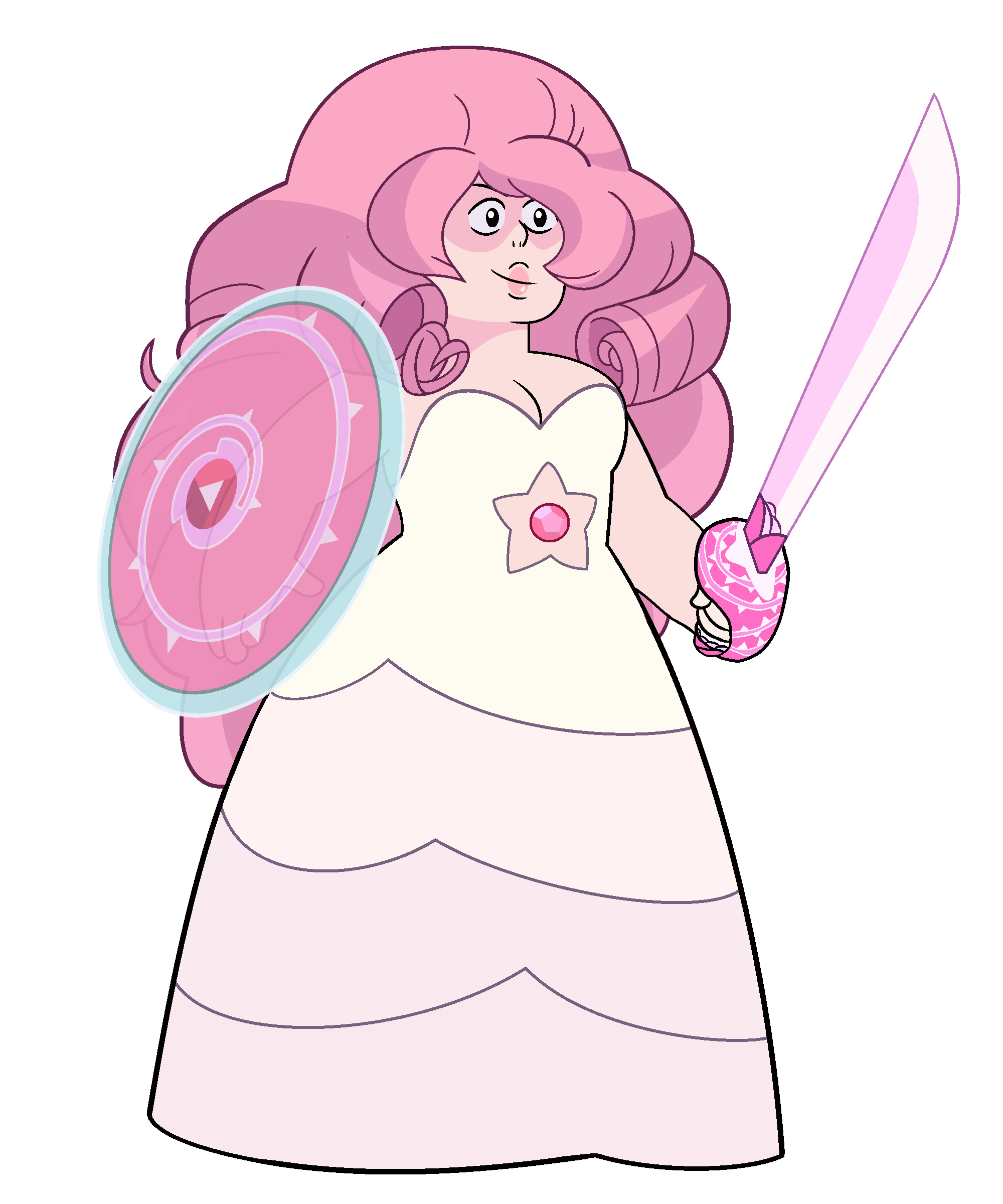 Leader of the Crystal Gems in Steven Universe.