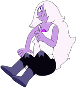 Amethyst's Diamond transformation in "Adventures in Light Distortion".