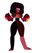 Garnet del passato come vista nel merchandise di Steven Universe