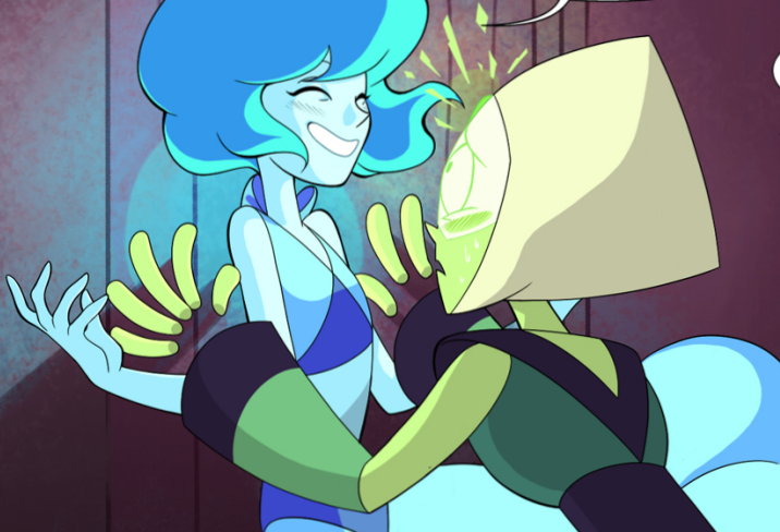 Upon learning that Peridot has never fused before, Steven tries to help her...