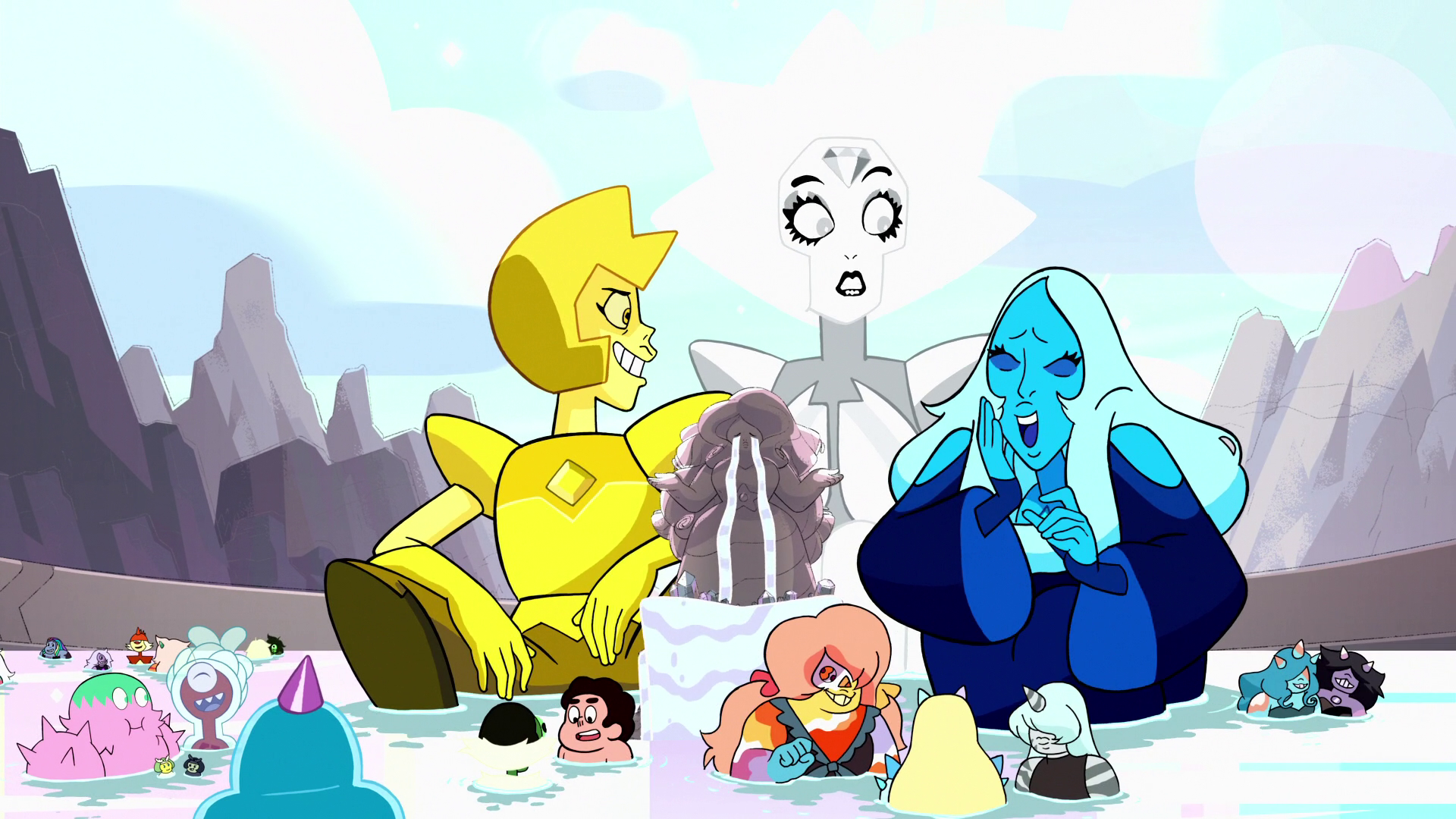 Gente Alguem Prefere esses Personagens de Steven Universo?