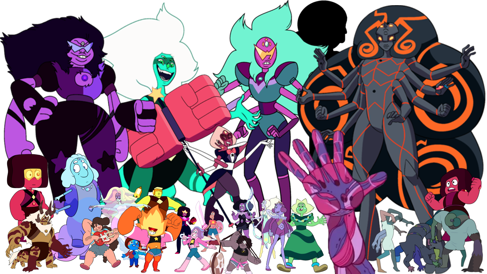 Steven Universe Universo Steve Crystal Gems Cristal Completo