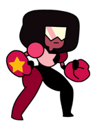 Garnet no jogo Ataque ao Prisma