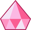 Pink Diamond Gemstone by Jirachi23