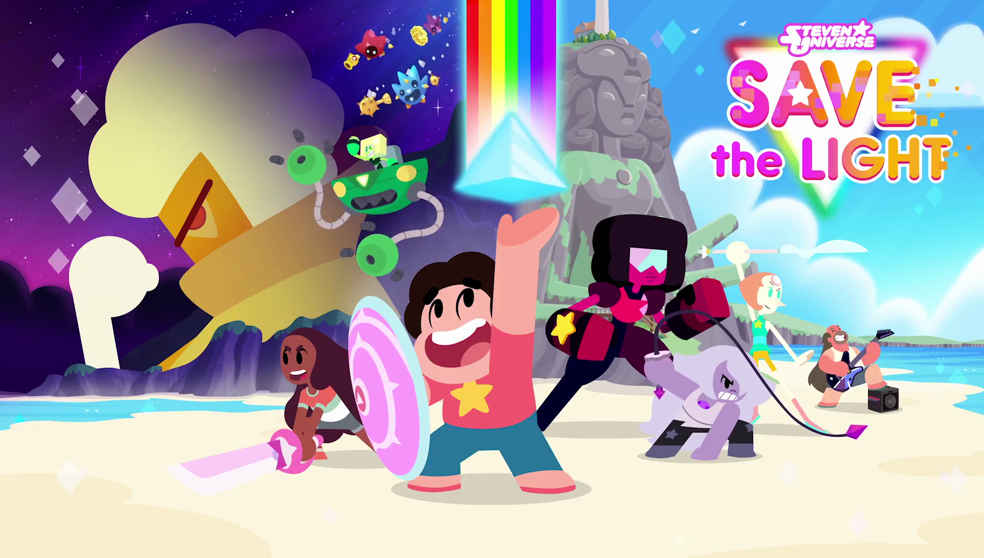 Novo jogo de Steven Universo: Ataque ao prisma