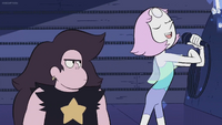 We need to talk Pearl talking into Mic