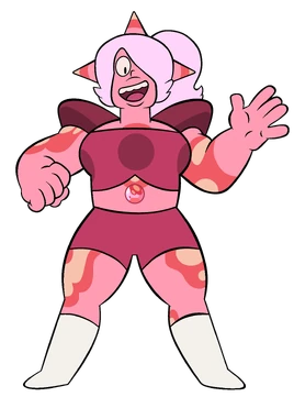 Cherry Quartz Soldier by TheOffColors