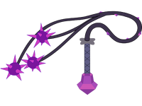 Amethyst spike weapon