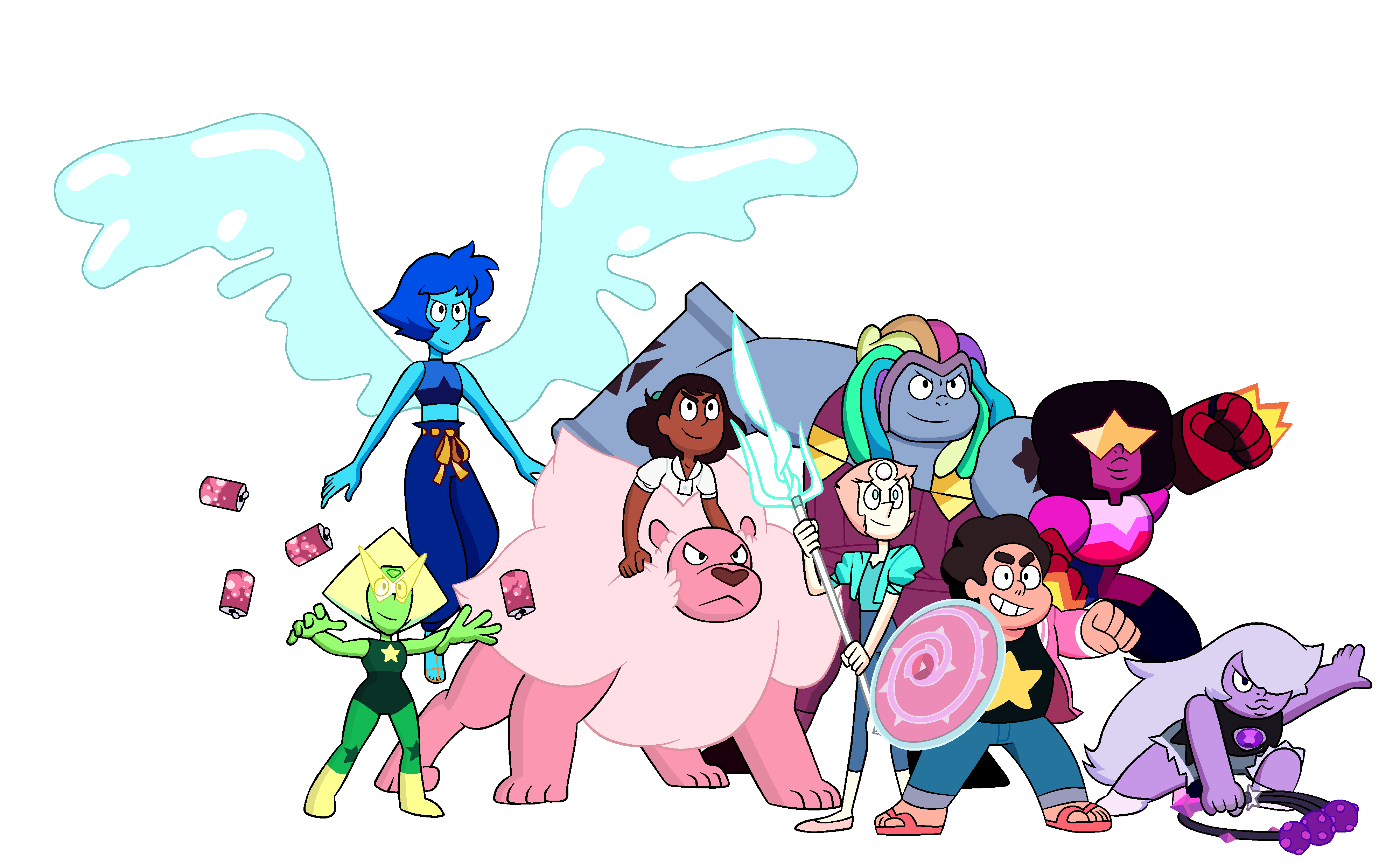 Steven Universo - Todos os Personagens Gems 