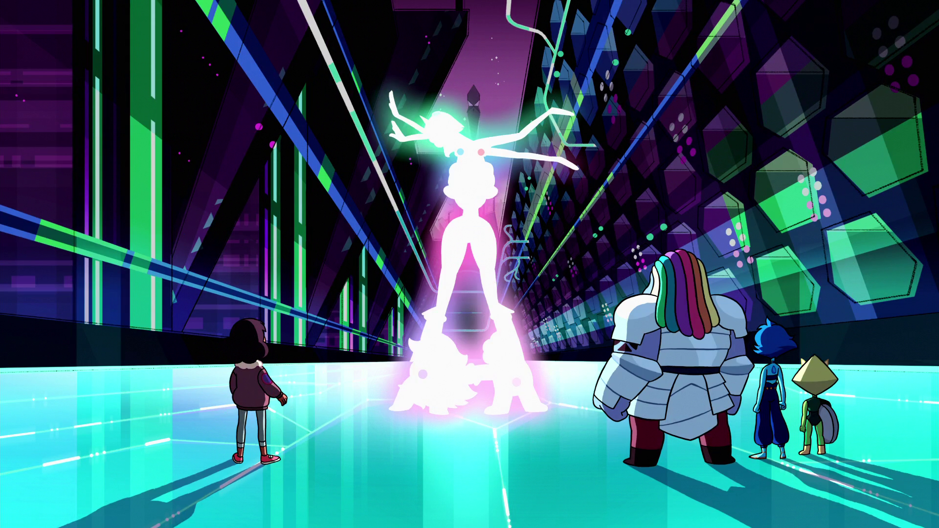 Via-gem e Mudar de ideia, Steven Universe, Crystal Gems