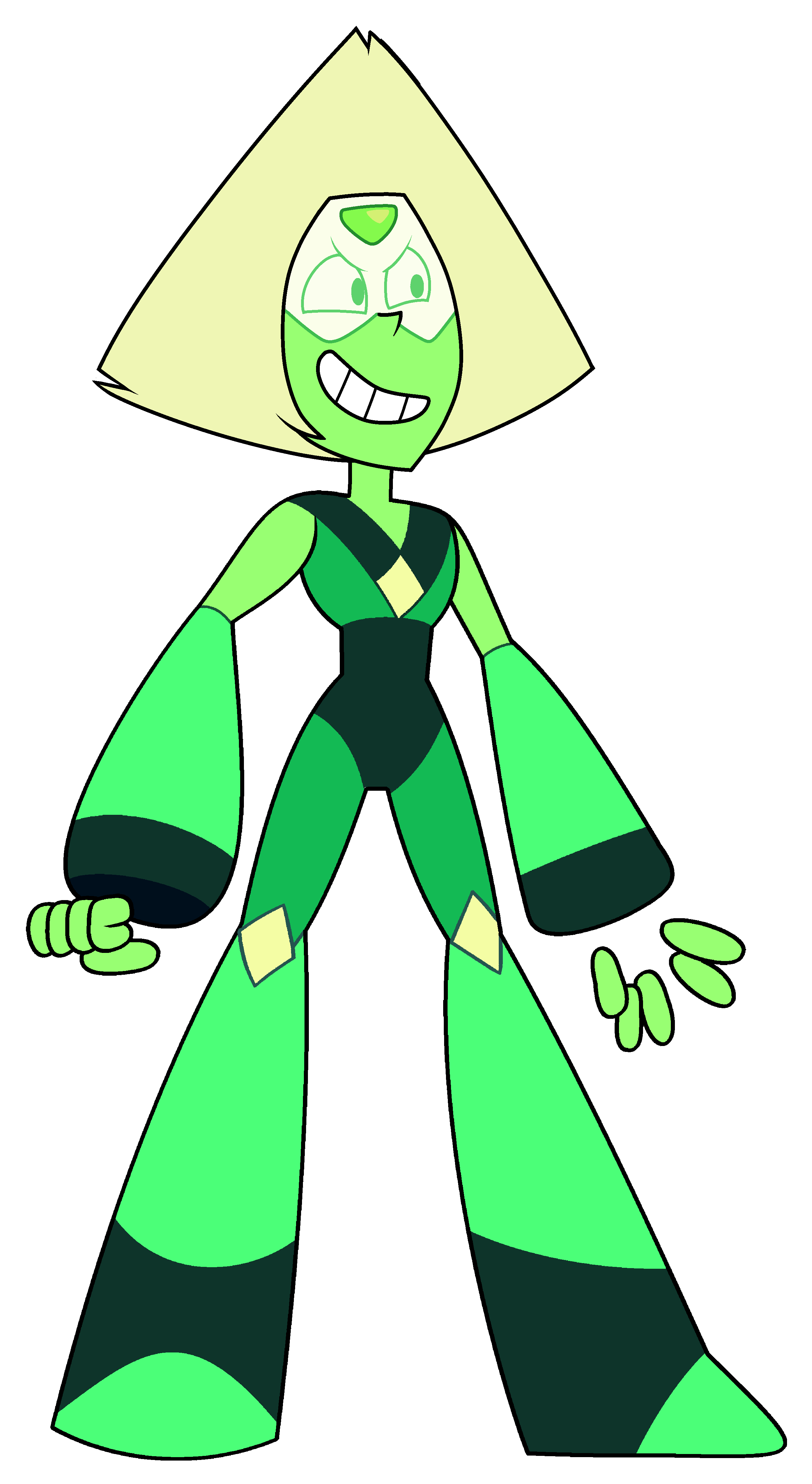 Personagens Autistas — O personagem autista do dia é: Peridot, da série